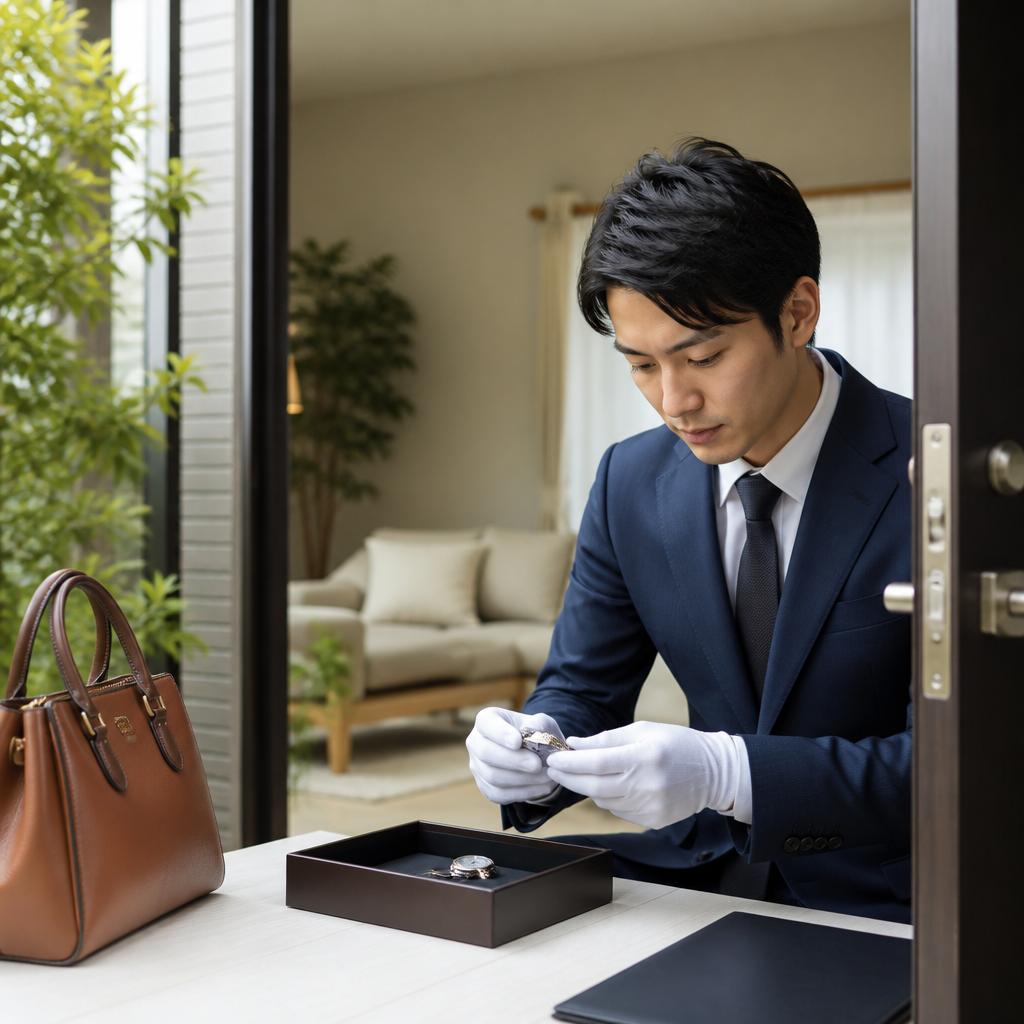 ご自宅での出張買取サービス