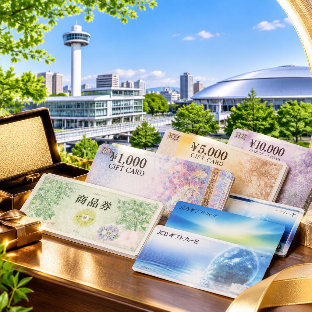 所沢市で商品券を高価買取！眠った金券を、納得の価値へ。査定無料・出張買取もお気軽にご相談ください
